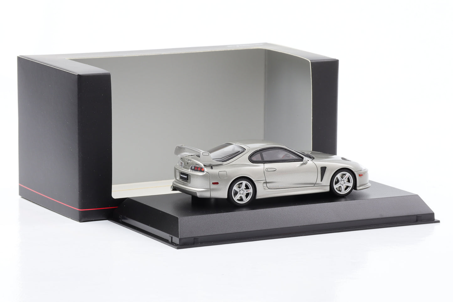 1:43 Toyota Supra TRD 3000GT Coupe silver metallic 1998 Kyosho Resin