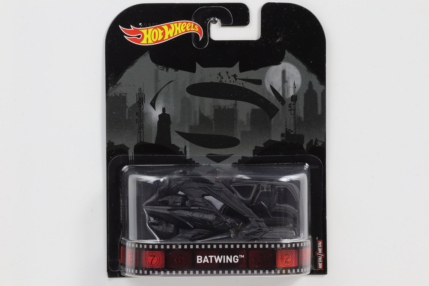 1:64 Hot Wheels Batwing schwarz Movie Batman