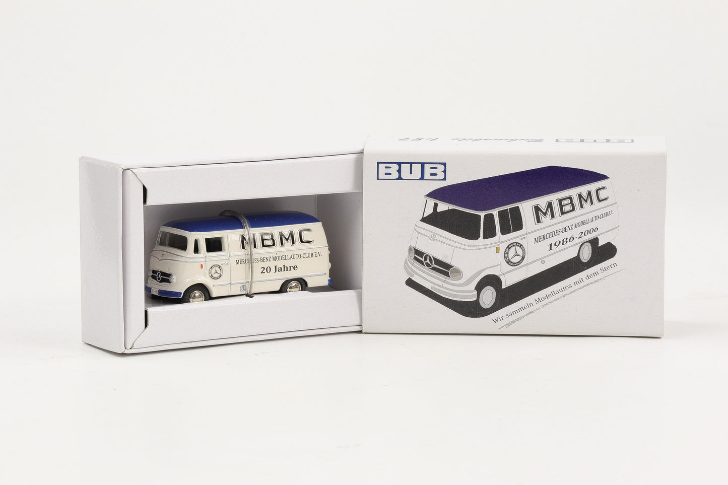 1:87 BUB Mercedes-Benz L 319 20 Jahre Modellauto-Club e.V. 1986 - 2006 MBMC