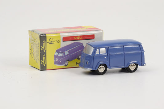 1:90 Schuco Piccolo VW Volkswagen T2 Bus Bulli Kasten blau