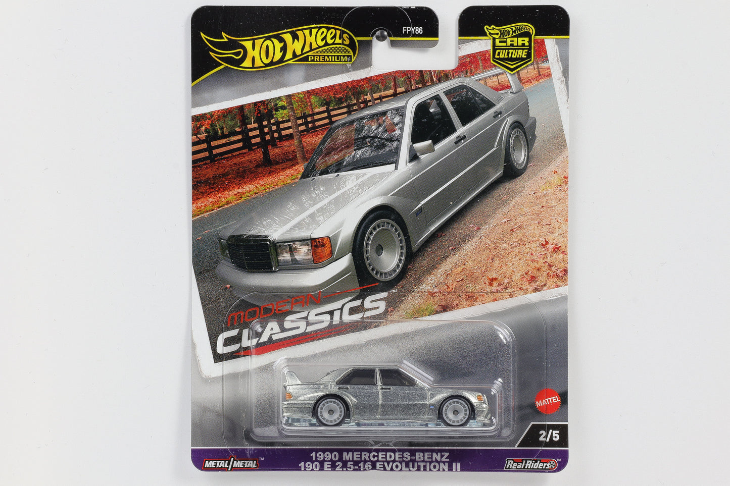 1:64 Hot Wheels Premium 2024 Modern Classics 5 pcs set Nissan Mercedes 976E