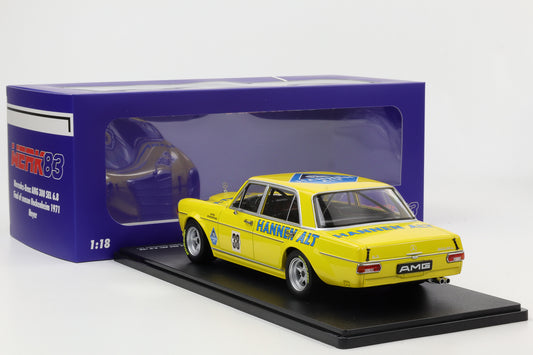 1:18 Mercedes-Benz AMG 300 SEL 6.8 #38 Hannen Alt Hockenheim 1971 Heyer Werk83