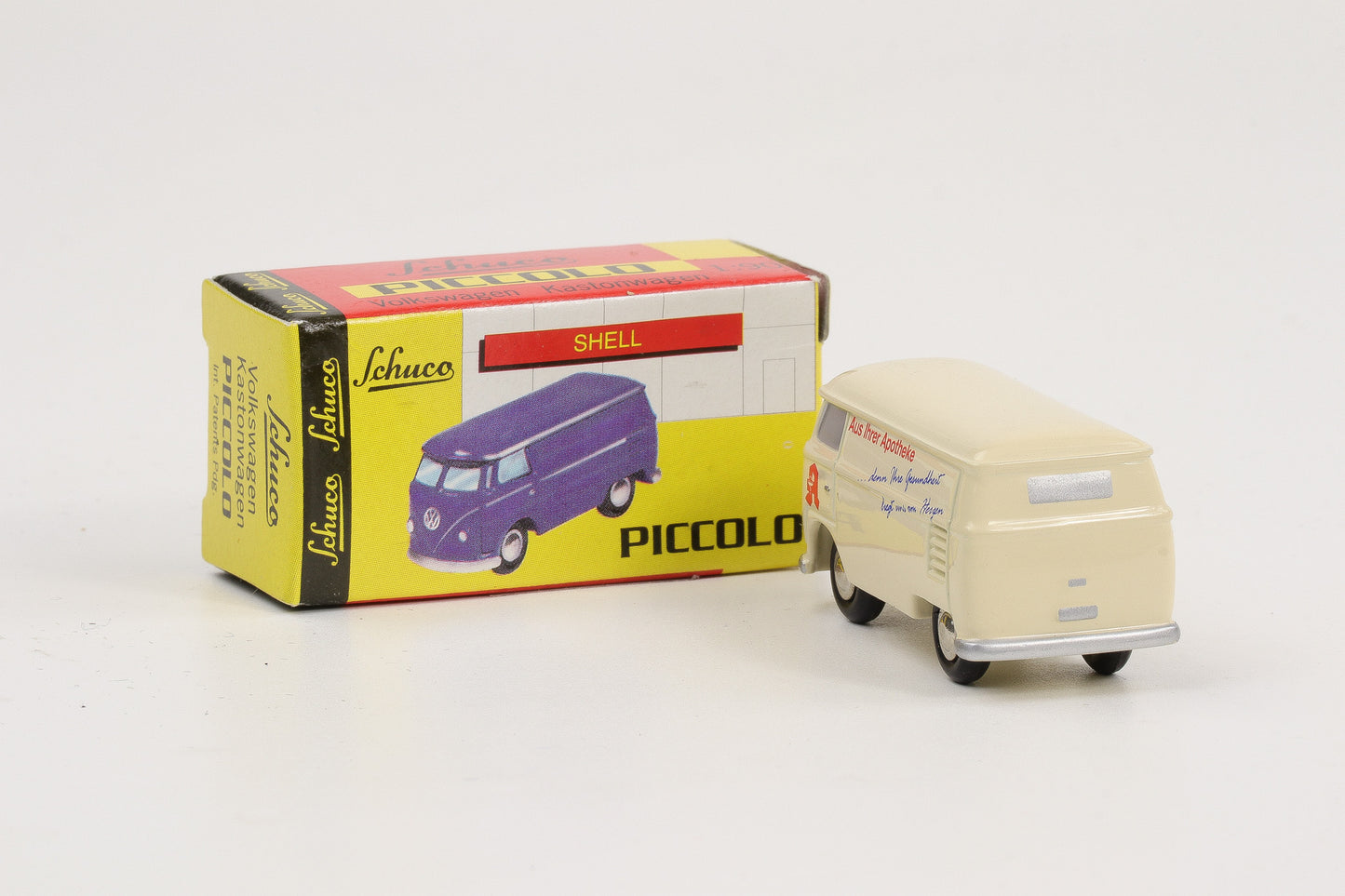 1:90 Schuco Piccolo VW T1 Bus Bulli Apotheke beige Art.Nr. 77428-A