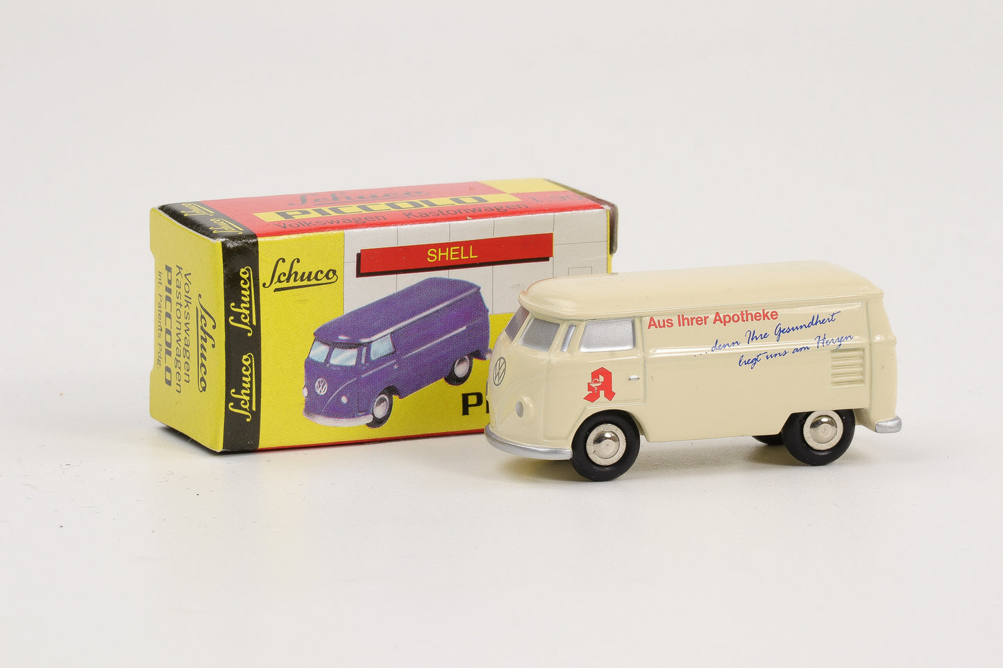 1:90 Schuco Piccolo VW T1 Bus Bulli Apotheke beige Art.Nr. 77428-A