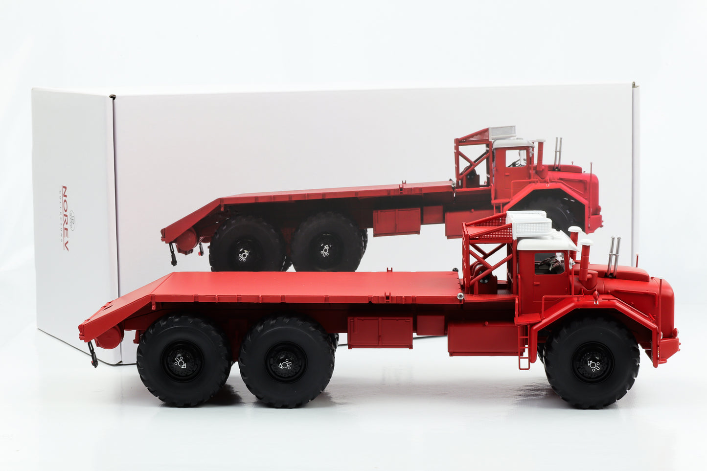 1:43 Berliet T100 ohne Seitenplane Nr. 1 rot 1960 Norev 690039
