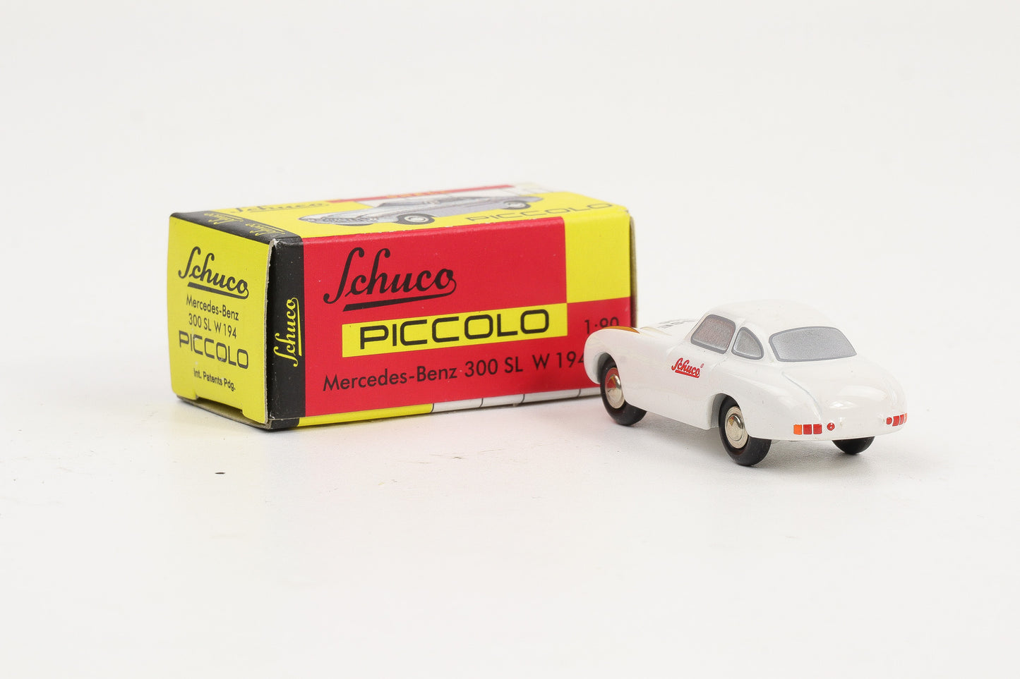 1:90 Schuco Piccolo Mercedes-Benz 300 SL W 194 Messe 2006 weiß