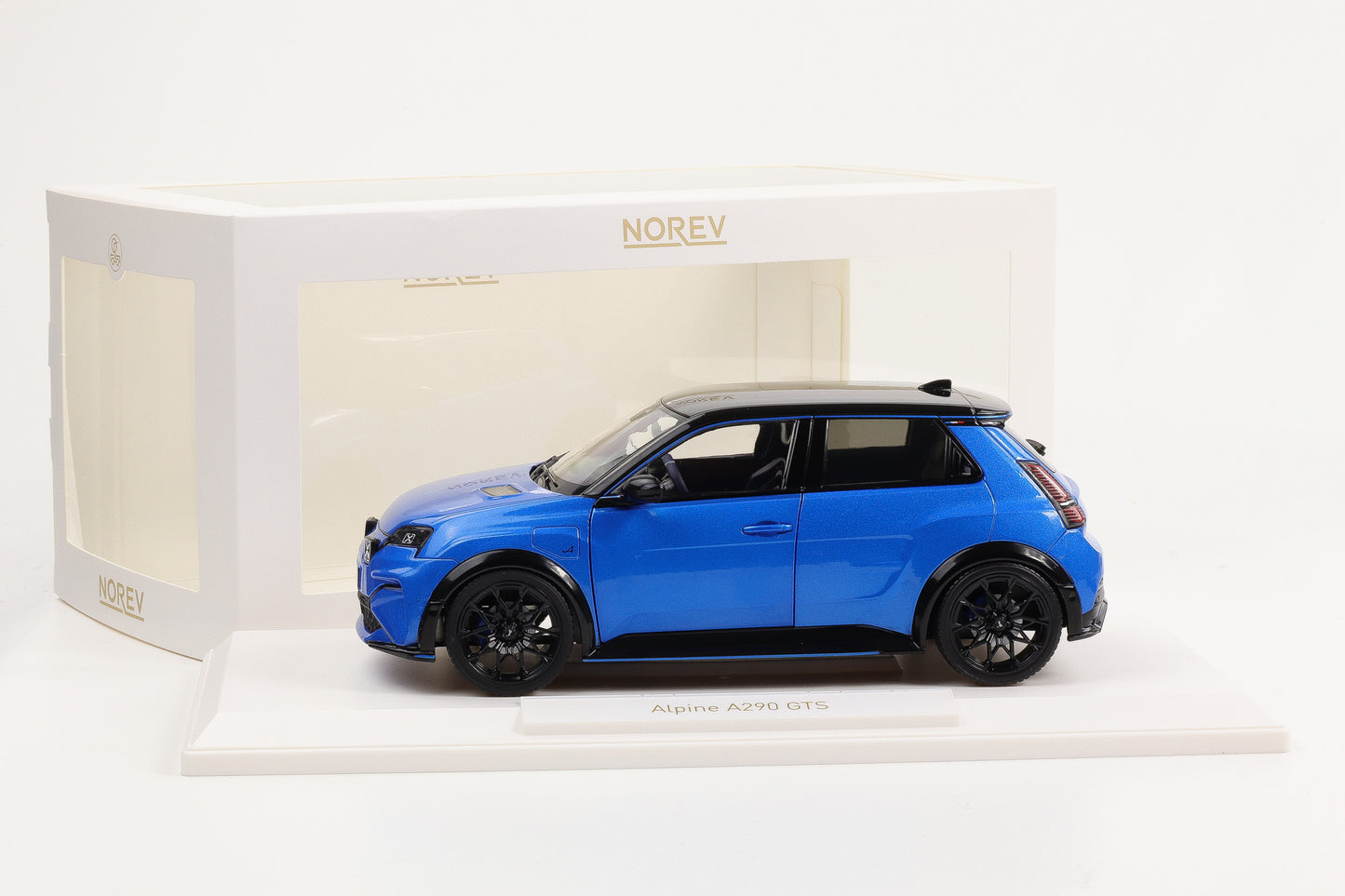 1:18 Norev Alpine A290 GTS 2025 Alpine Vision Blue & Black 185450