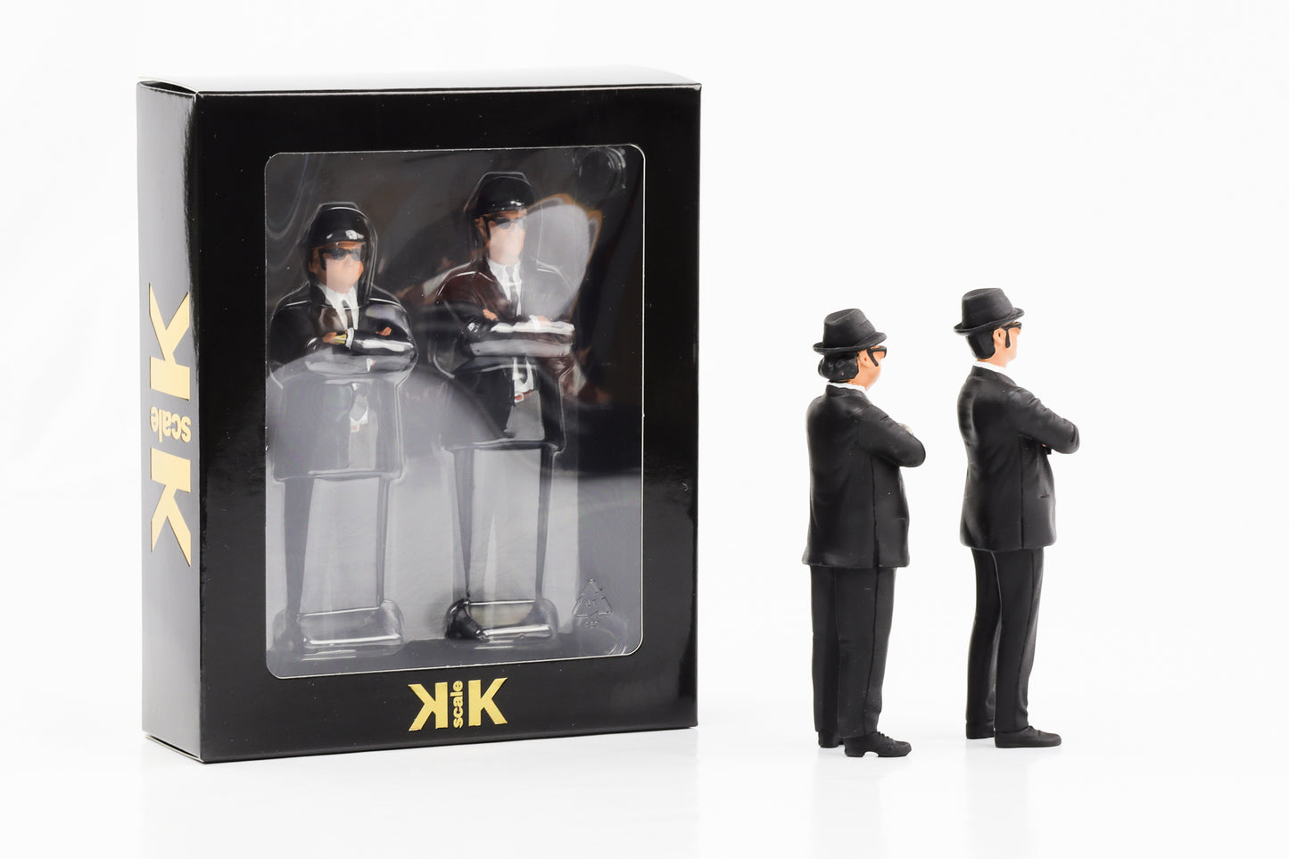 1:18 Figur Blues Brothers Movie Set 2 Figuren Elwood Jake Blues KK-Scale
