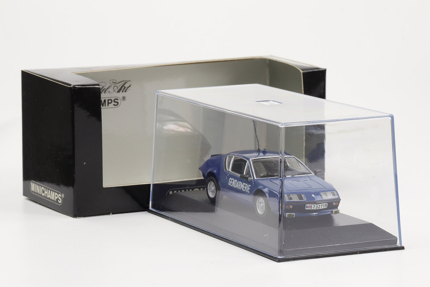 1:43 Minichamps Renault Alpine A310 Gendarmerie blau
