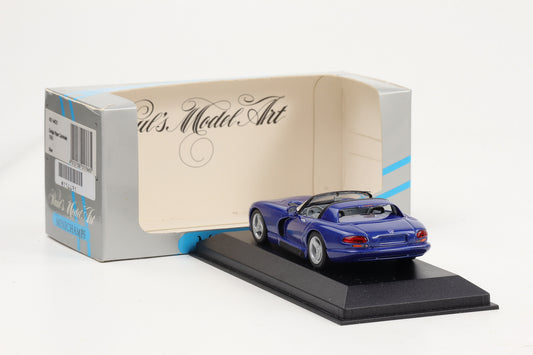 1:43 Minichamps Dodge Viper Cabriolet 1993 blau