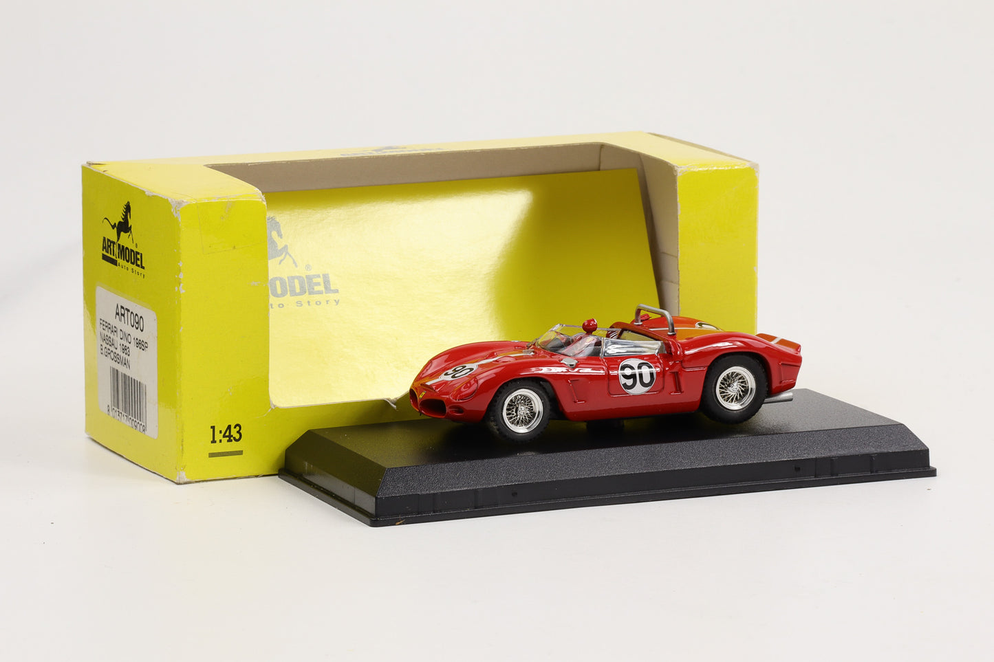 1:43 Art Model Ferrari DINO 196SP Nassau 1963 #90 Grossman