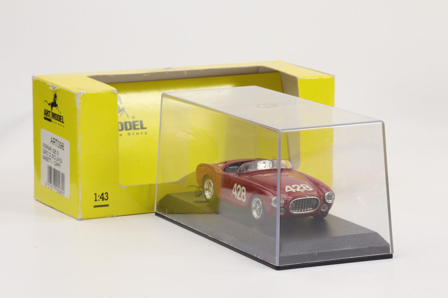 1:43 Art Model Ferrari 225 S Giro di Sicilia 1953 #428 Masetti Cappi