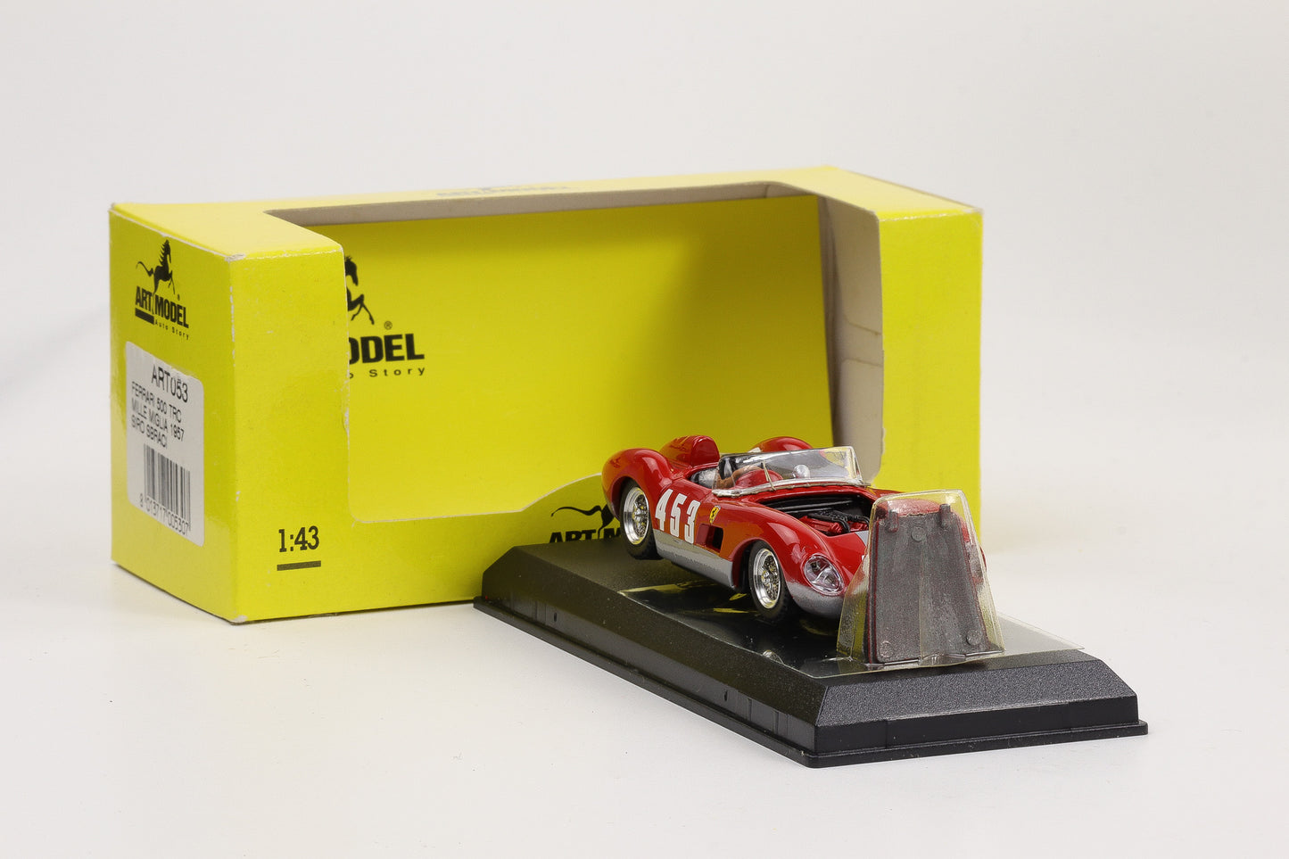 1:43 Art Model Ferrari 500 TRC Mille Miglia 1957 #453 Siro Sbraci