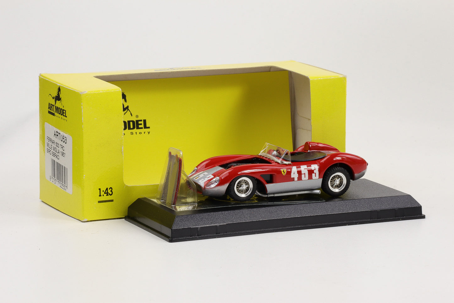 1:43 Art Model Ferrari 500 TRC Mille Miglia 1957 #453 Siro Sbraci