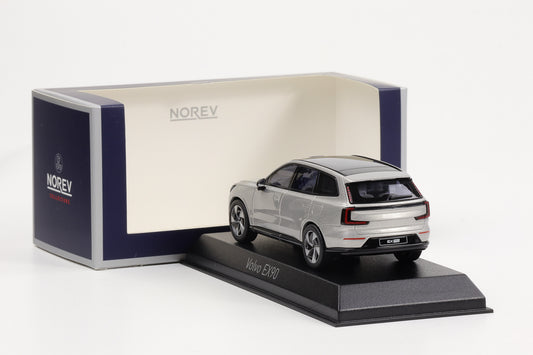 1:43 Volvo EX90 2024 Silver Dawn Metallic Norev 870081