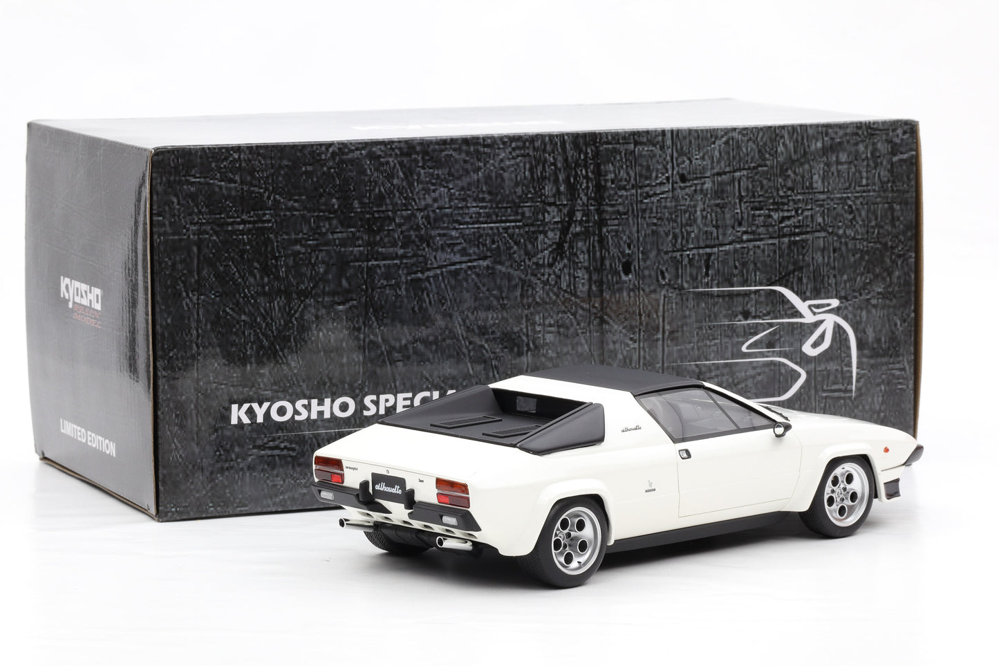 1:18 Kyosho Lamborghini Silhouette Red KS18513W resin closed