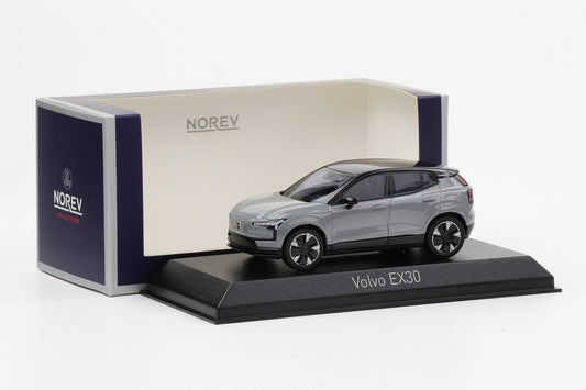 1:43 Volvo EX30 2024 Vapour Grey Norev 870070