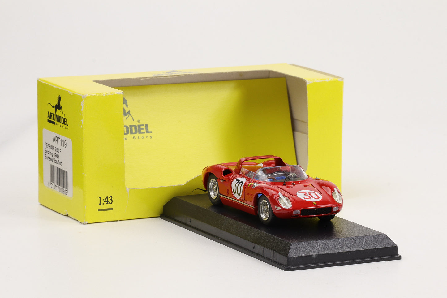 1:43 Art Model Ferrari 250 P Sebring 1963 #30 Surtees Scarfiotti