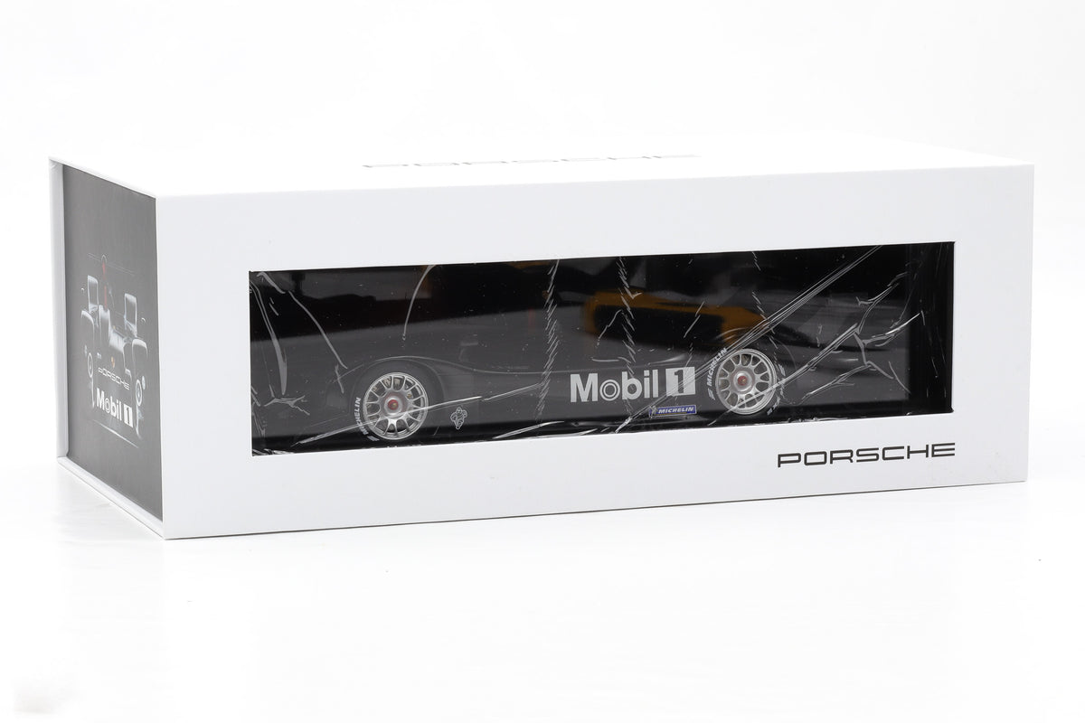 1:18 Spark Porsche LMP 2000 9R3 n°1 Prototype McNish/Wollek MAP + Vitrine
