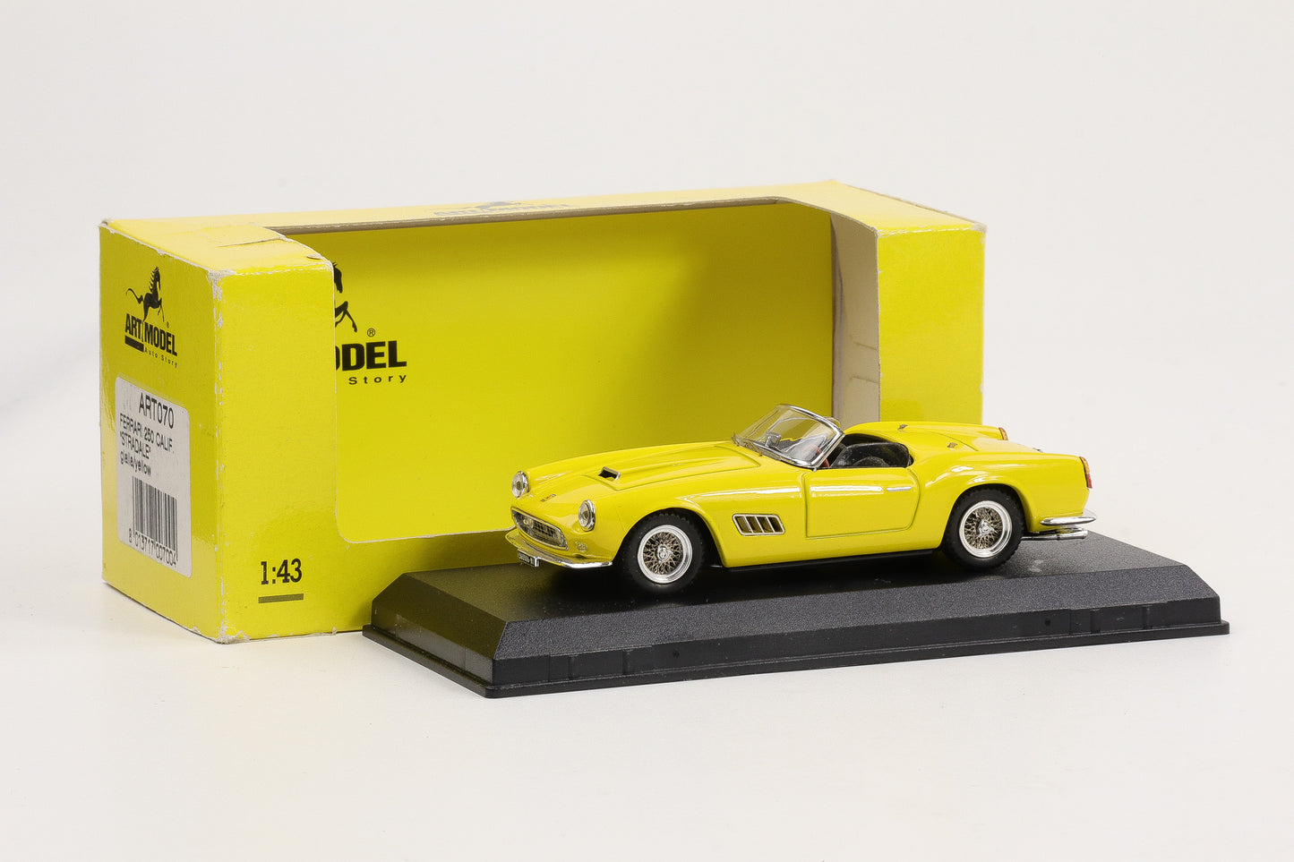 1:43 Art Model Ferrari 250 California "Stradale" gelb