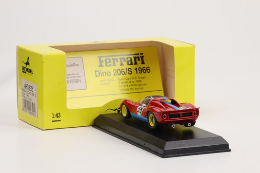 1:43 Art Model Ferrari DINO 206 S Monza 1966 #38 Piper Attwood