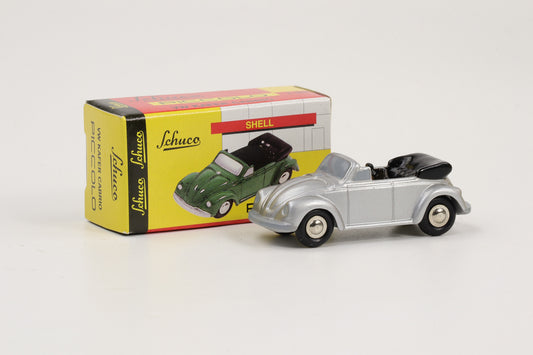 1:90 Schuco Piccolo VW Volkswagen Käfer Cabrio metallic-silber
