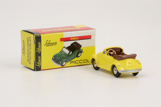 1:90 Schuco Piccolo VW Volkswagen Käfer Cabrio gelb 01401-G