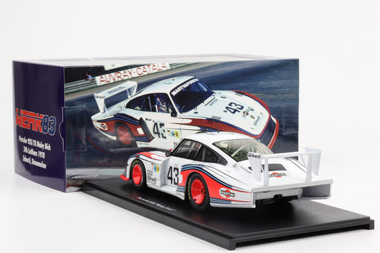 1:18 Werk83 Porsche 935/78 Moby Dick #43 8th 24h LeMans 1978 Schurti Stommelen