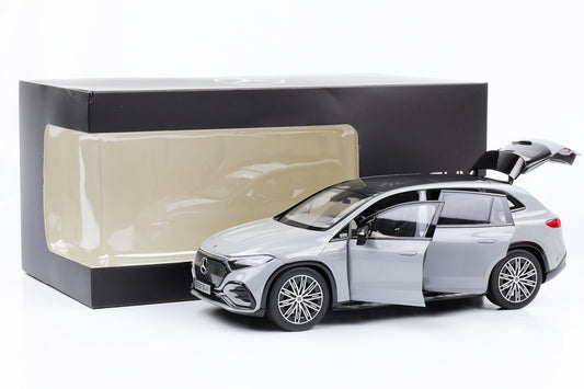 1:18 Mercedes-Benz EQ EQS SUV alpingrau uni NZG Dealer