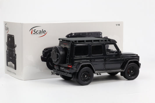 1:18 Mercedes-Benz AMG G63 W463 4x4 2022 magnetitschwarz metallic iScale 500 Stk.