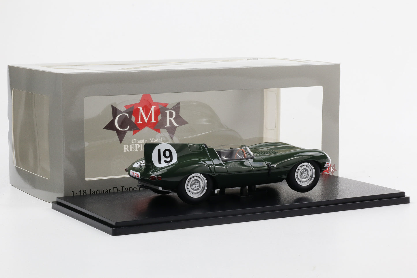 1:18 Jaguar D-Type #19 Sieger 12h Sebring 1955 Hawthorn Walters 1:18 CMR diecast