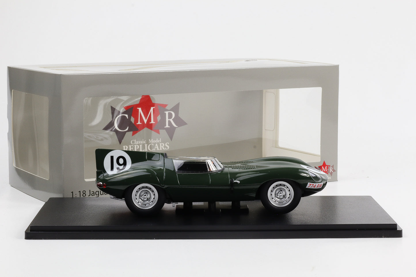 1:18 Jaguar D-Type #19 Sieger 12h Sebring 1955 Hawthorn Walters 1:18 CMR diecast