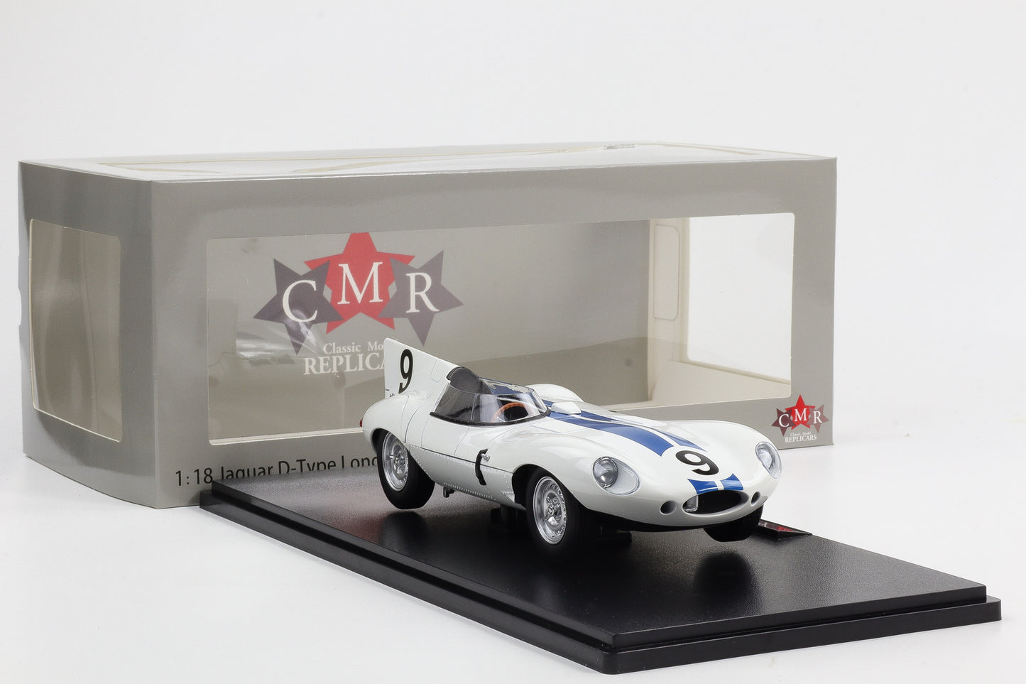 1:18 Jaguar D-Type #9 24h Le Mans 1955 Spear Walters 1:18 CMR diecast