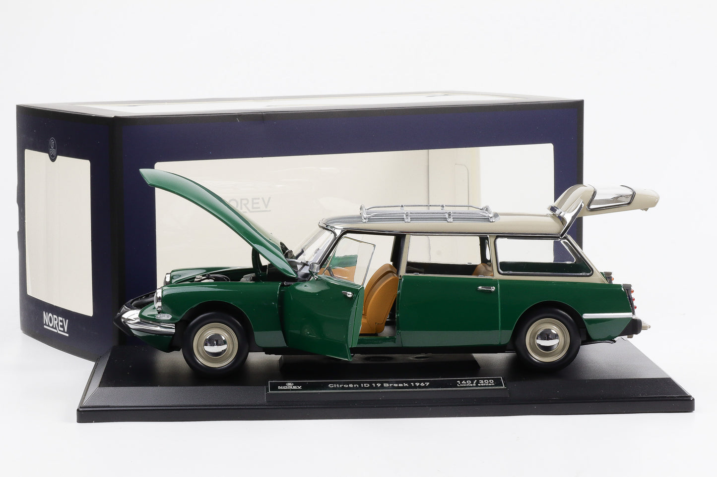 1:18 Norev Citroen ID 19 Break 1967 Juragrün Limited 300 pcs 181771