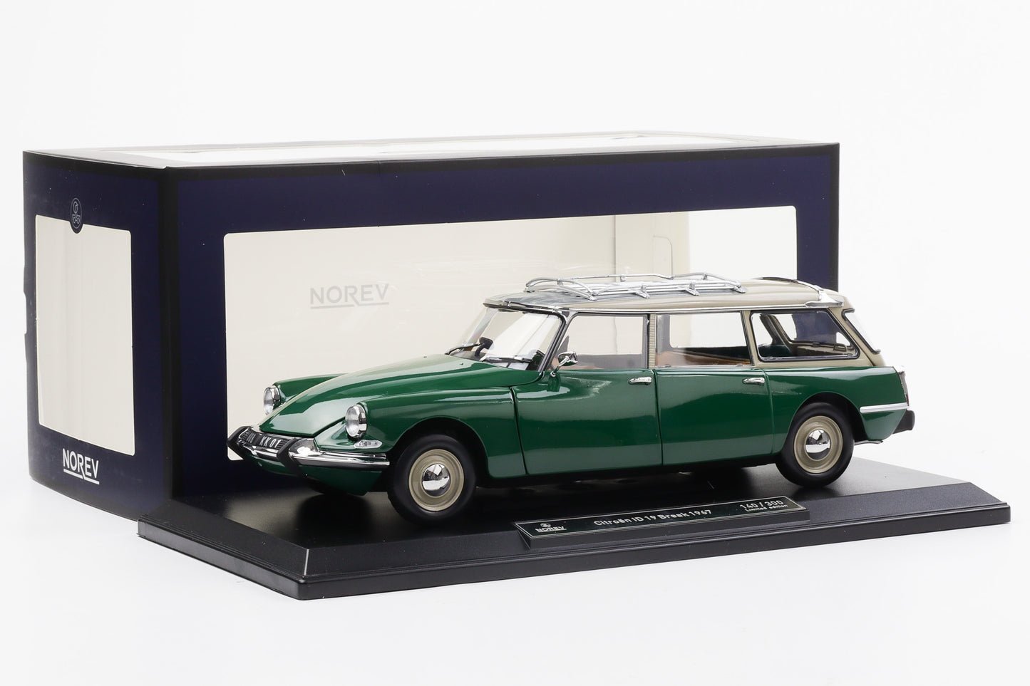 1:18 Norev Citroen ID 19 Break 1967 Juragrün Limited 300 pcs 181771