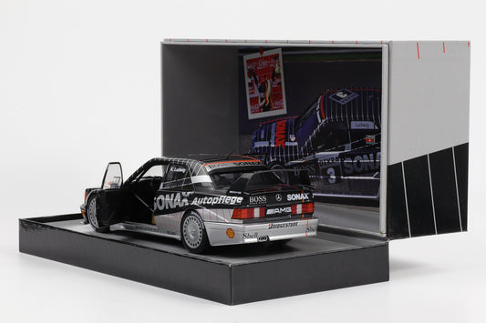 1:18 Werk83 Mercedes-Benz 190E 2.5-16 Evo II #3 DTM Champion 1992 Ludwig Sonax