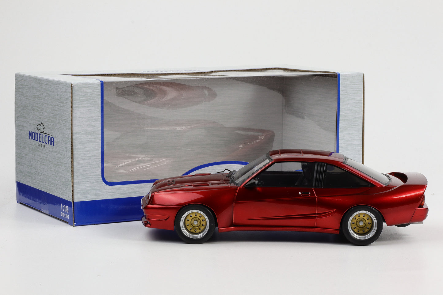1:18 Opel Manta B Mattig rot metallic Manta 1991 MCG diecast