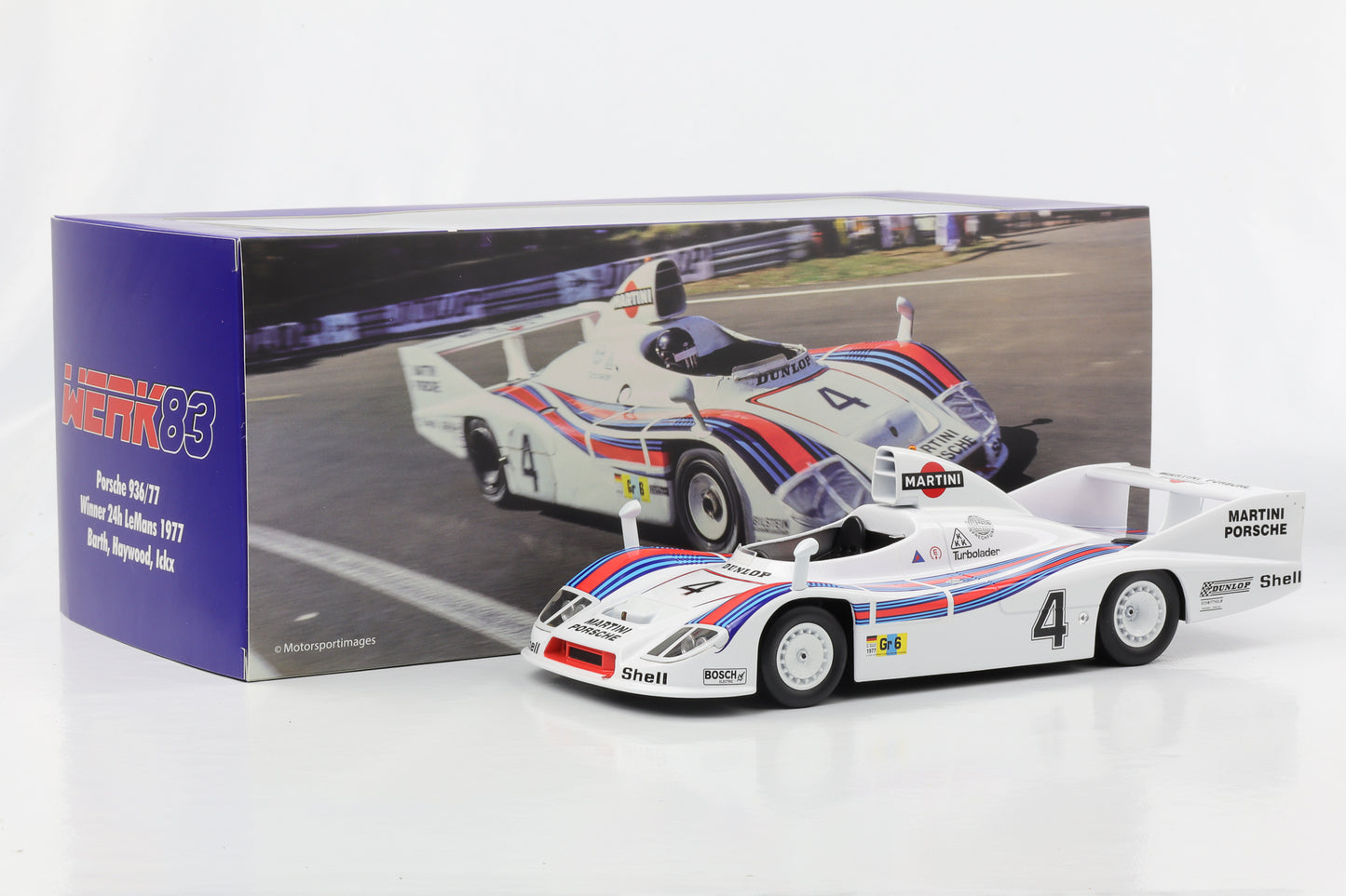 1:18 Porsche 936/77 #4 Sieger 24h Le Mans 1977 Winner Ickx Hywood Barth Werk83