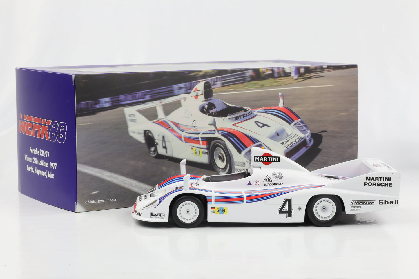 1:18 Porsche 936/77 #4 Sieger 24h Le Mans 1977 Winner Ickx Hywood Barth Werk83