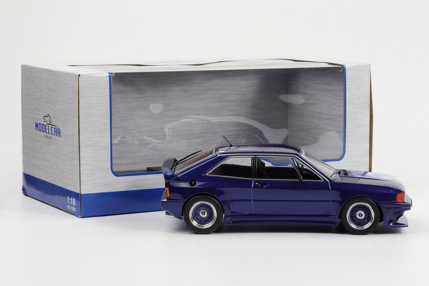1:18 VW Volkswagen Scirocco Rieger GTO Tuning 1980 blau metallic MCG Diecast