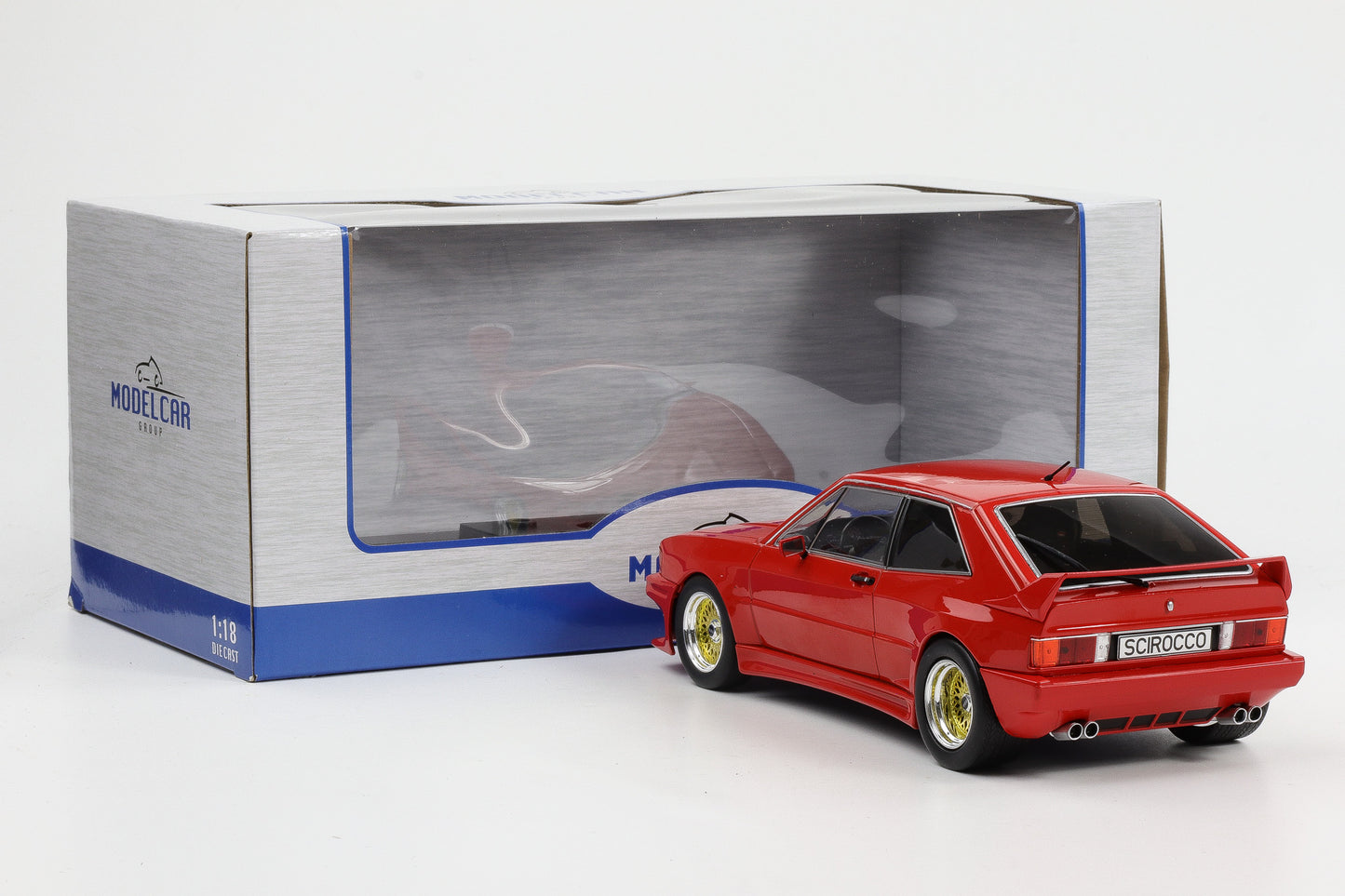 1:18 VW Volkswagen Scirocco Rieger GTO Tuning 1980 rot MCG Diecast