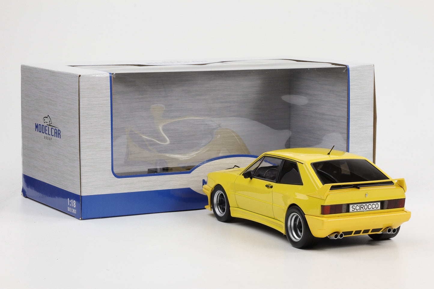1:18 VW Volkswagen Scirocco Rieger GTO Tuning 1980 gelb MCG Diecast