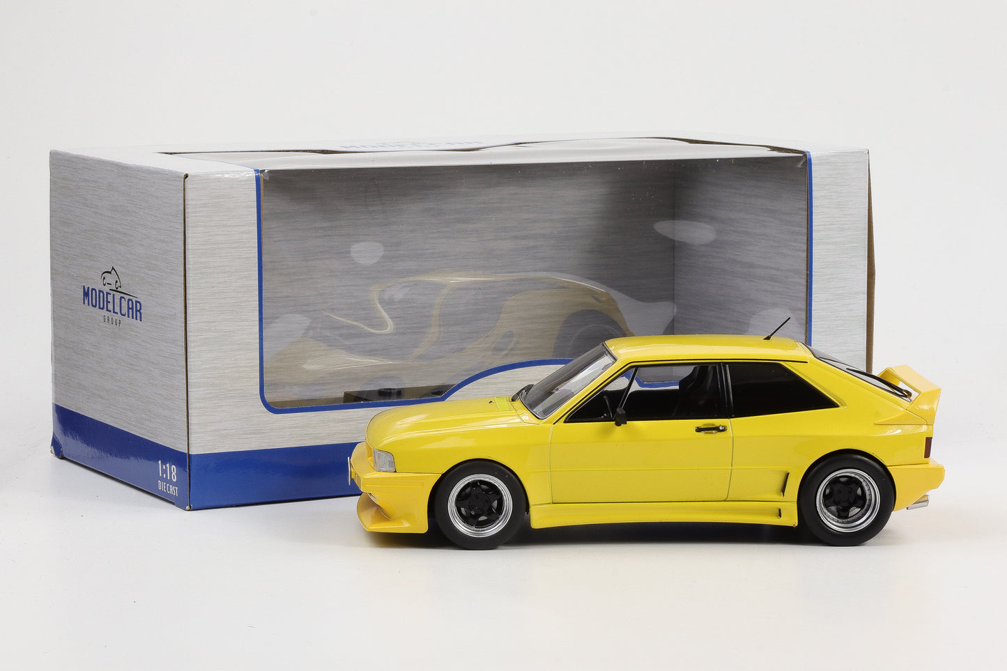 1:18 VW Volkswagen Scirocco Rieger GTO Tuning 1980 gelb MCG Diecast