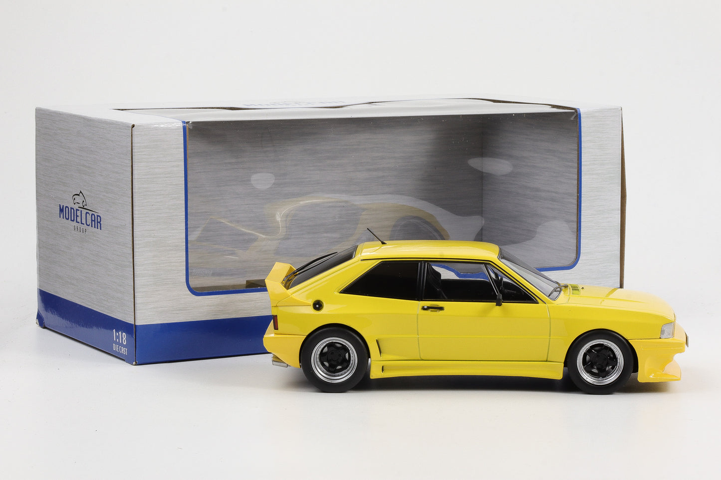 1:18 VW Volkswagen Scirocco Rieger GTO Tuning 1980 gelb MCG Diecast