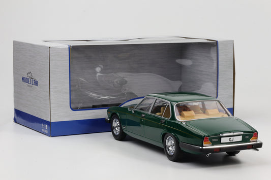 1:18 Jaguar XJ Series III 1979 dunkelgrün metallic 1:18 MCG diecast