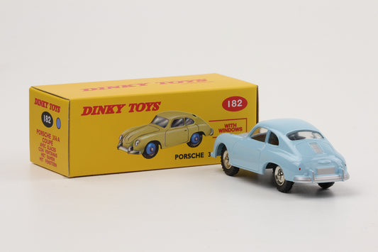 1:43 Dinky Toys Porsche 356A Coupe 1958 blau mit Fenster Norev 182