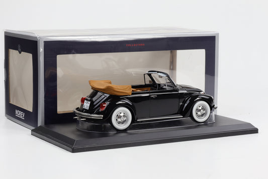 1:18 Norev VW 1303 Käfer Beetle Cabriolet 1973 schwarz 188533