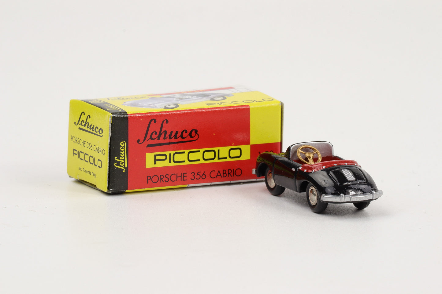 1:90 Schuco Piccolo Porsche 356 Cabrio Classic Line Fulda schwarz