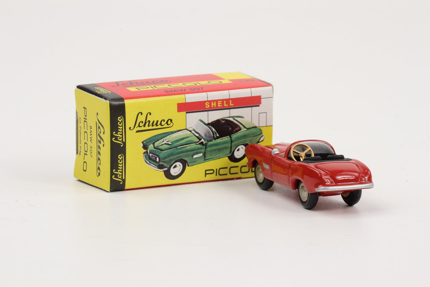 1:90 Schuco Piccolo BMW 507 Cabrio rot Art.Nr. 05191