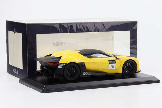 1:18 Norev GT by Citroen Concept Car 2008 yellow black Gran Turismo Limited